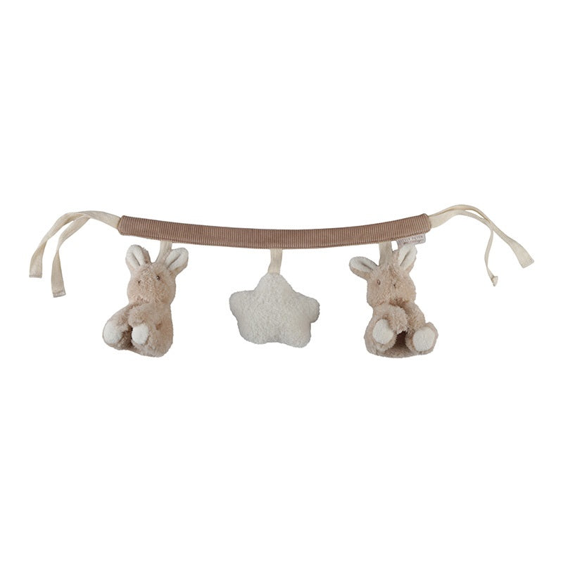 Kinderwagenkette Baby Bunny – Beschäftigung für unterwegs