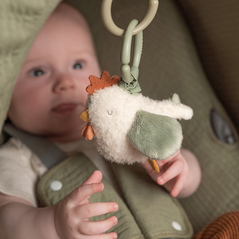 Zittertier Huhn Little Farm – Vibrating Toy for Babies from Birth