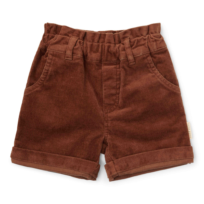 Kurze Hose Walnuss Braun für Babys und Kinder