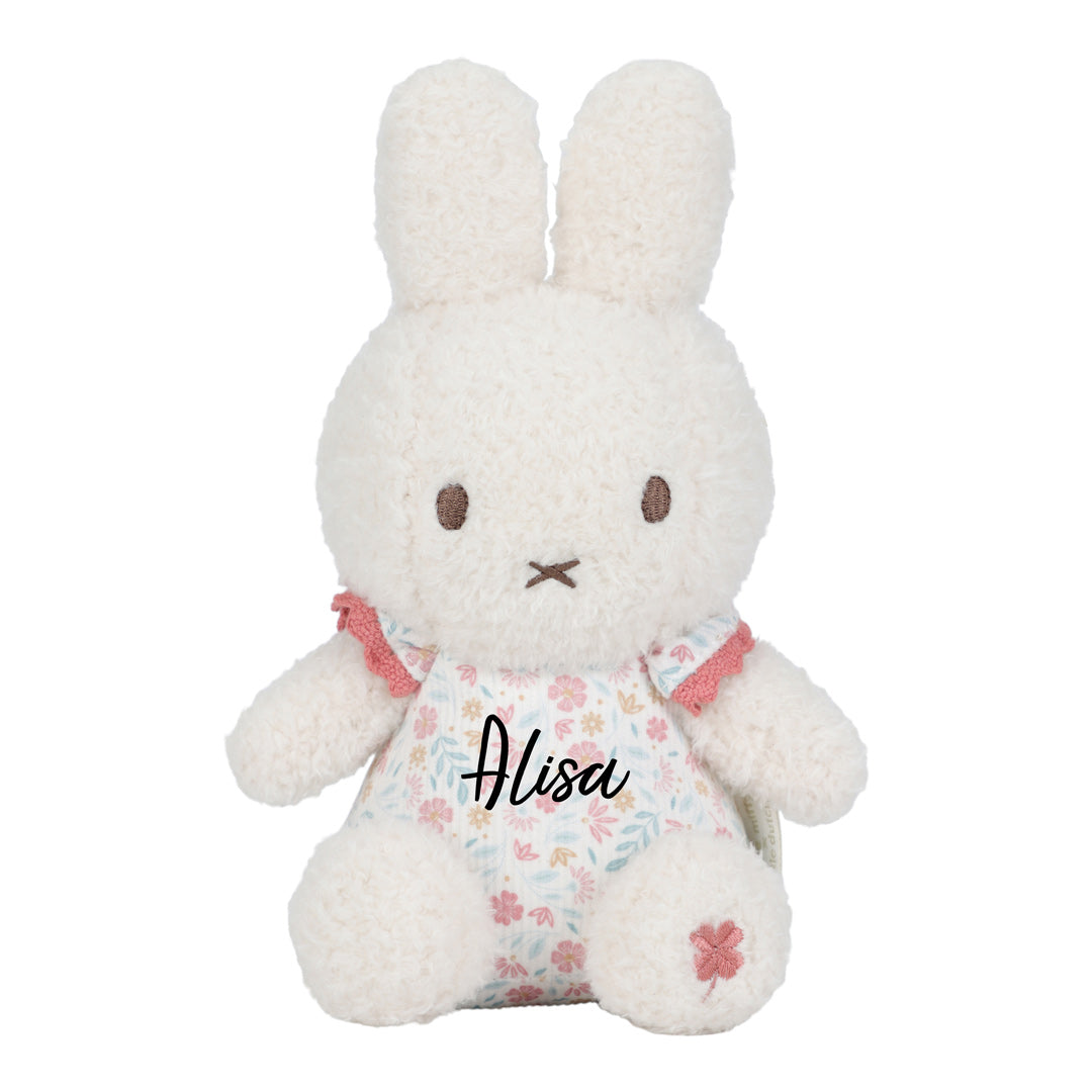Kuscheltier Hase Blossom personalisiert | Geschenk Miffy by Schmatzepuffer®