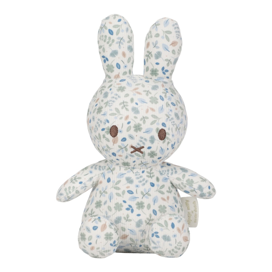 Cuddly toy rabbit Lucky Leaves all-over print, 20 cm x Miffy