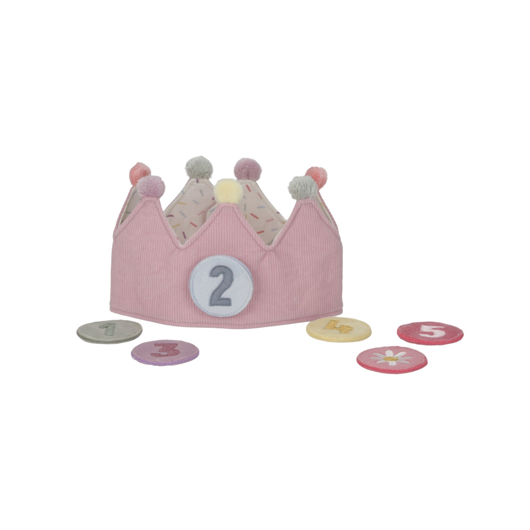 Geburtstagskrone Pink – Krone für Kindergeburtstage