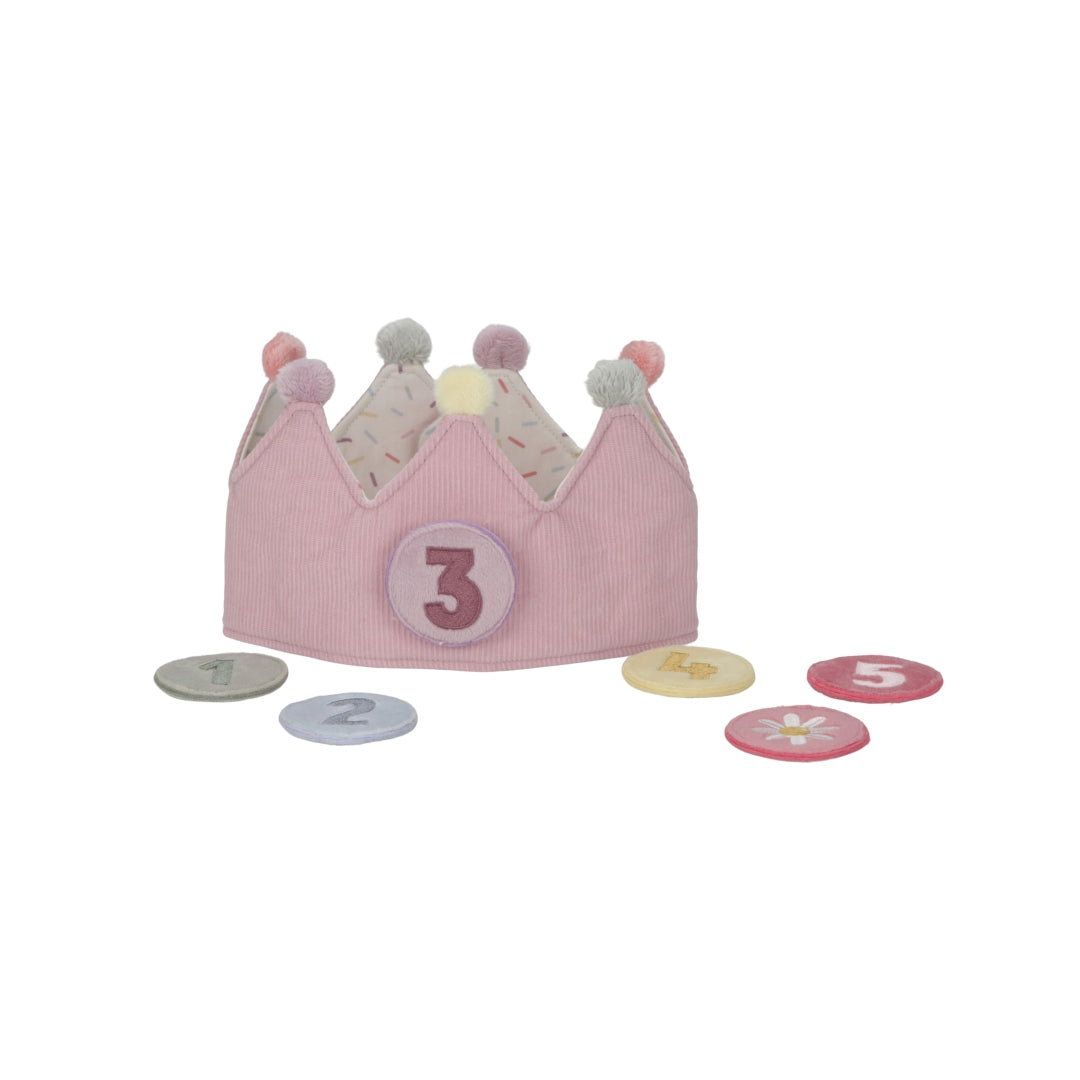 Geburtstagskrone Pink – Krone für Kindergeburtstage