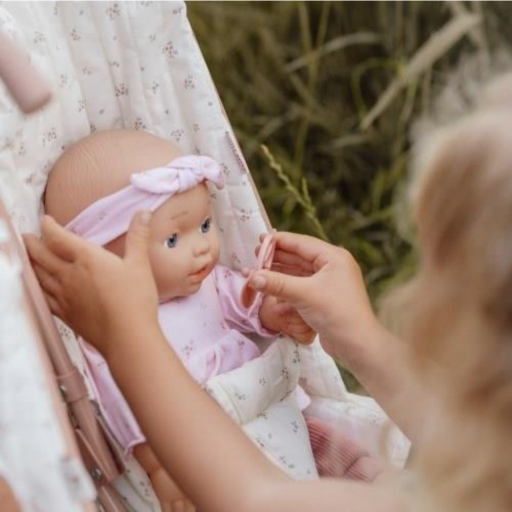 Personalized Baby Doll Lily with Name & Accessories | Gift for Children
