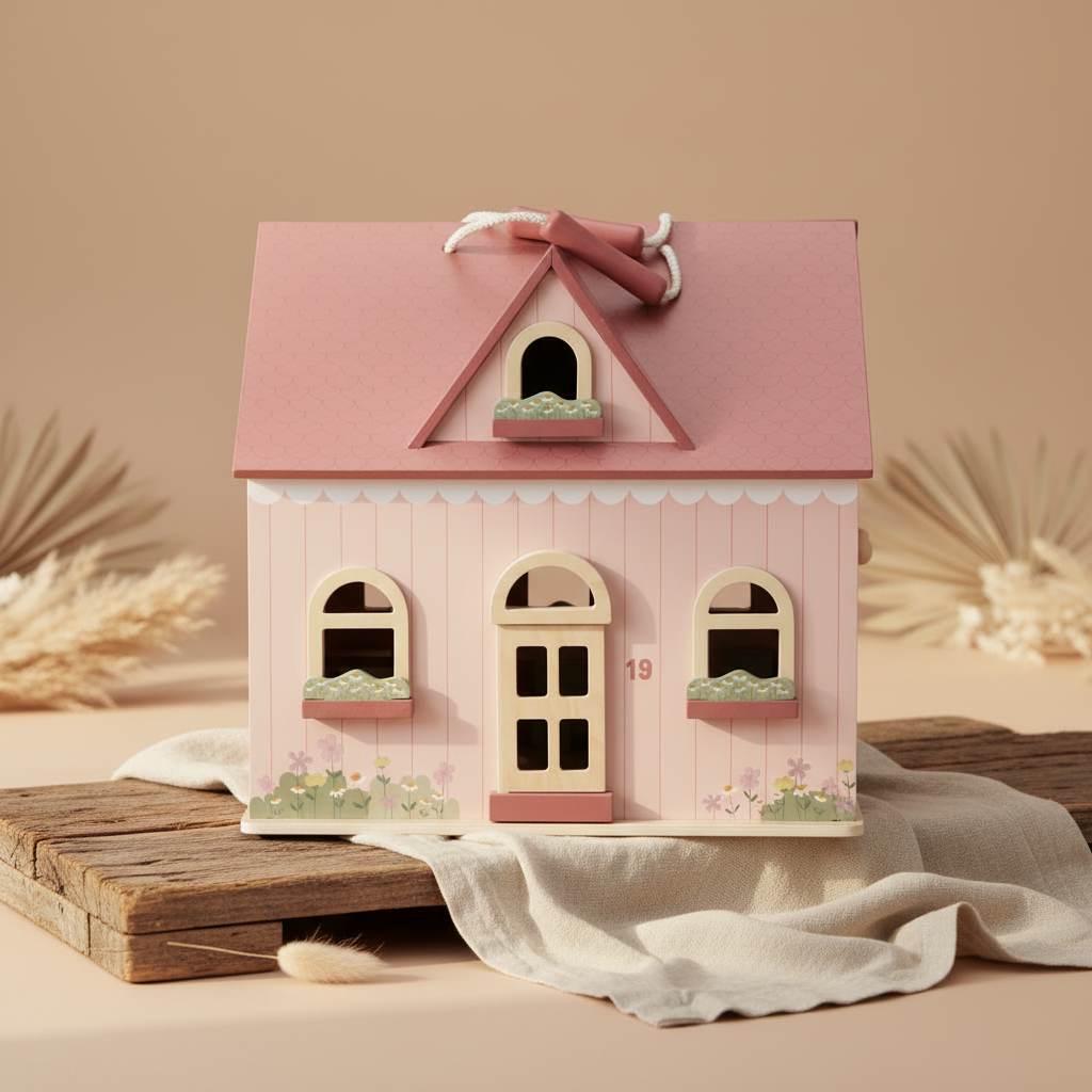 Tragbares Puppenhaus