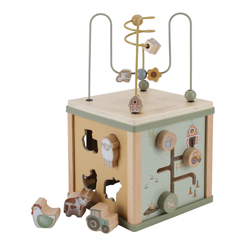 Little Farm Activity Cube - For the Christening