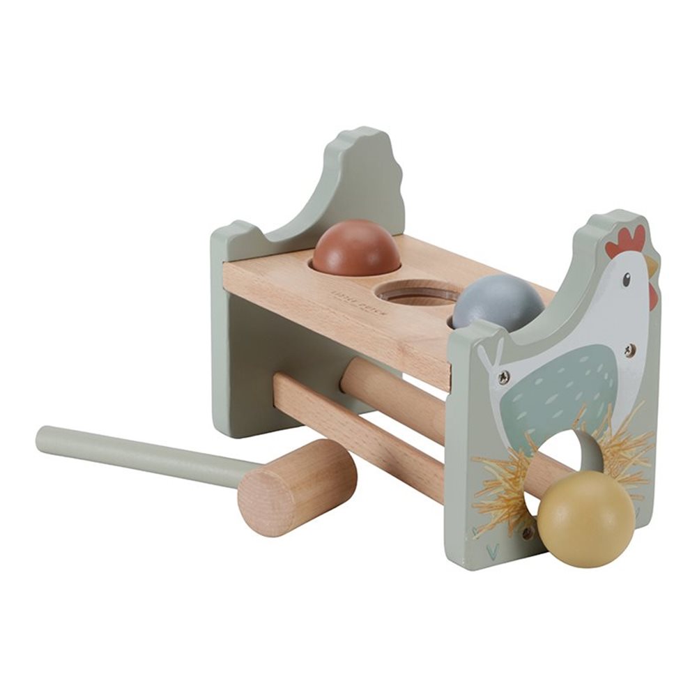 Hammerbank mit Kugeln Little Farm "Zur Geburt"