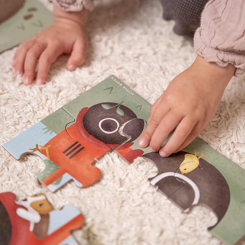 4 in 1 Puzzle Set Little Farm