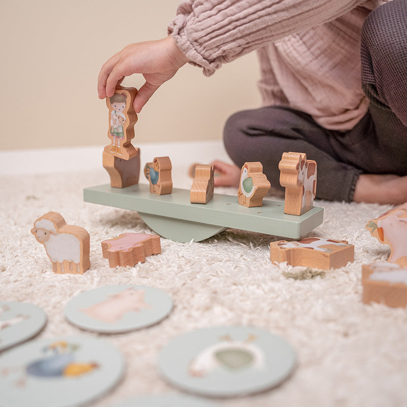 Gleichgewichtsspiel Little Farm – Motorikspielzeug für Kinder