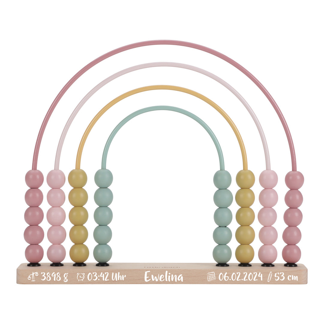 Rainbow Abacus Fairy Garden