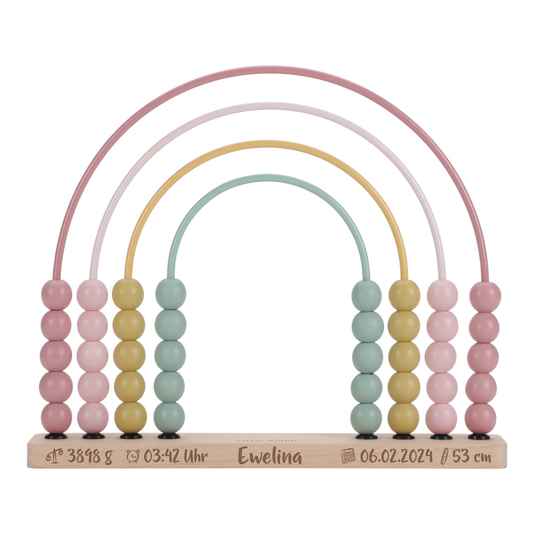 Rainbow Abacus Fairy Garden