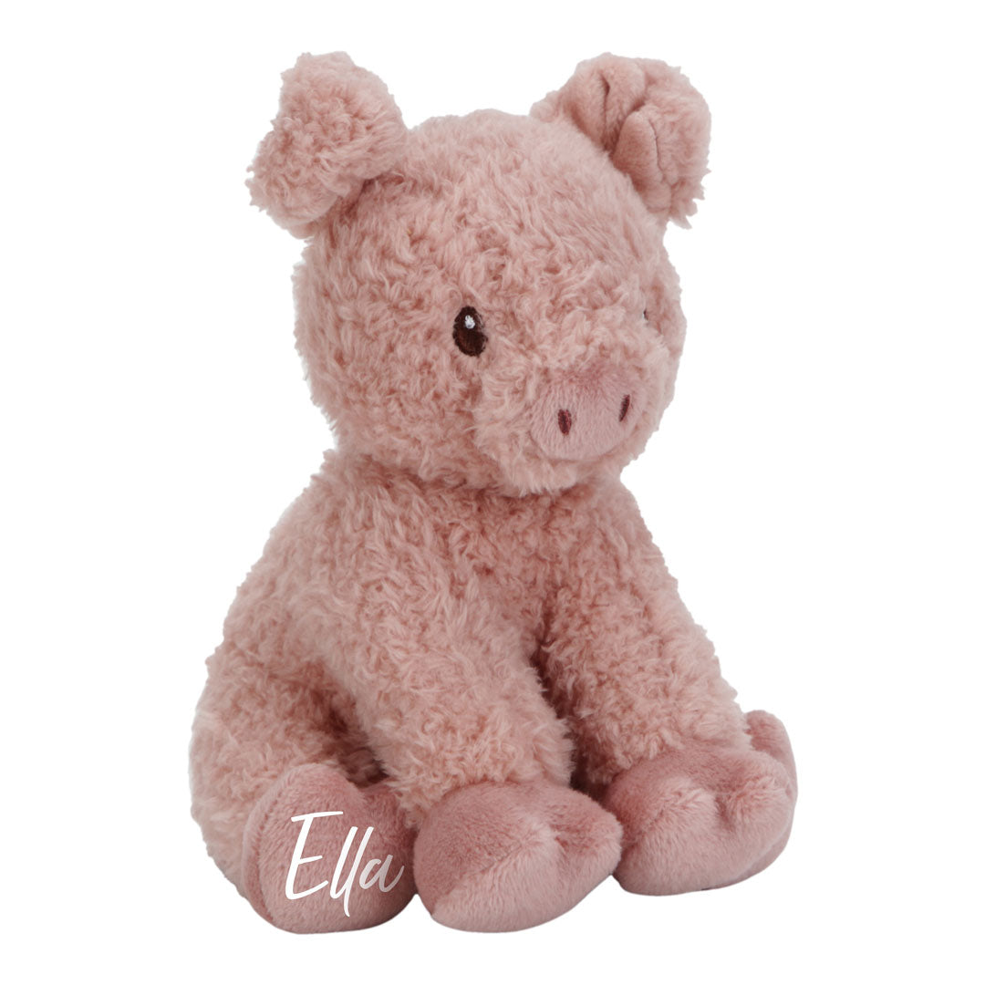 Plush Pig Little Farm 17 cm – Cuddly Friend for Babies
