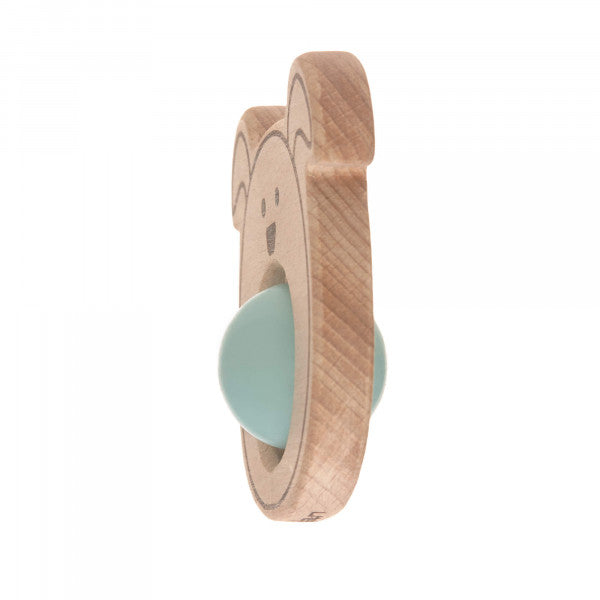 Grasping toy with bite aid - dog, natural / mint | Lässig