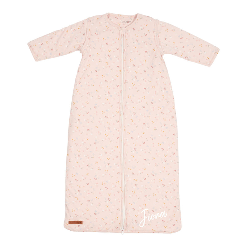 Sleeping bag winter 70 cm Little Pink Flowers, pink | Little Dutch