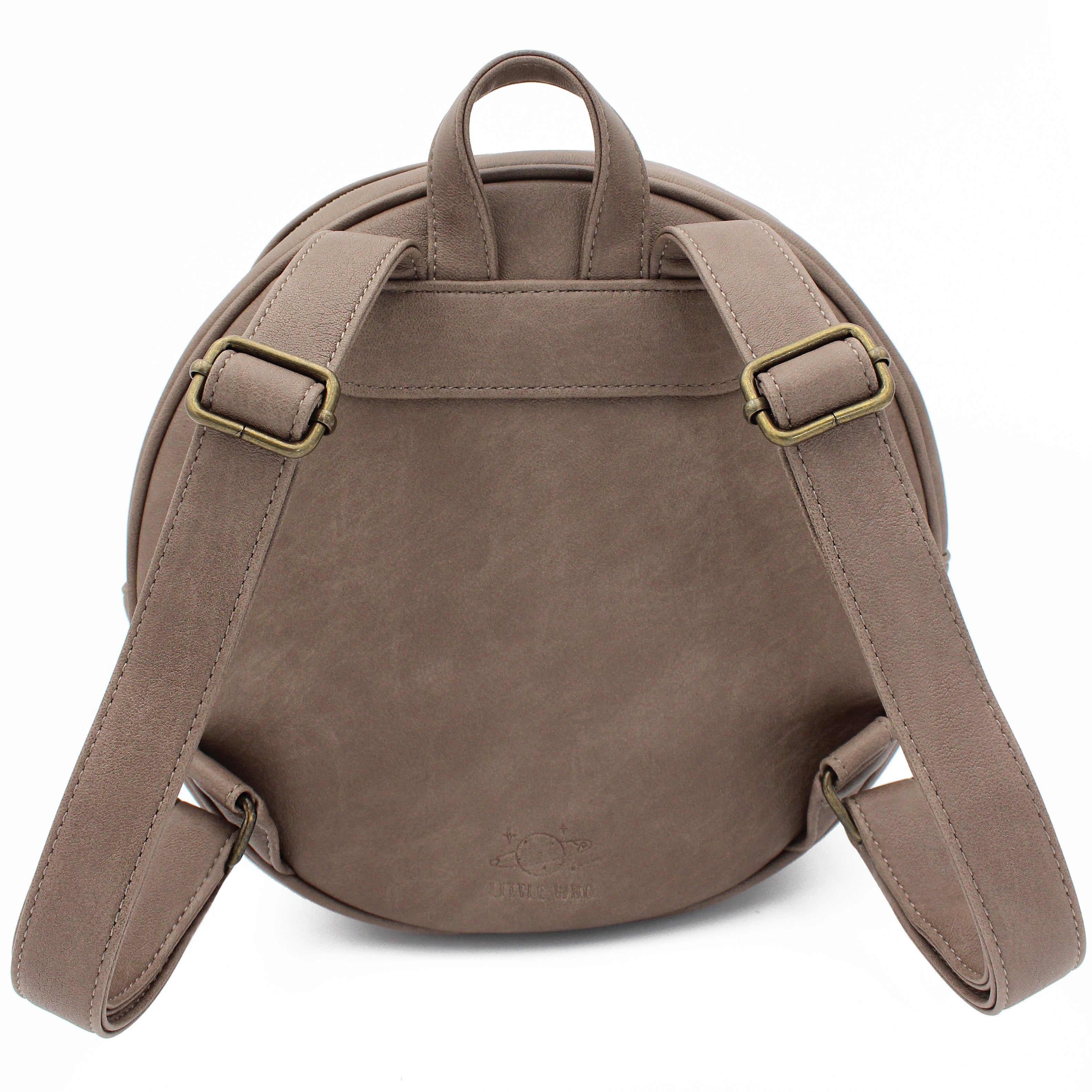 Columbus Globe Backpack Large, Brown | Little Who