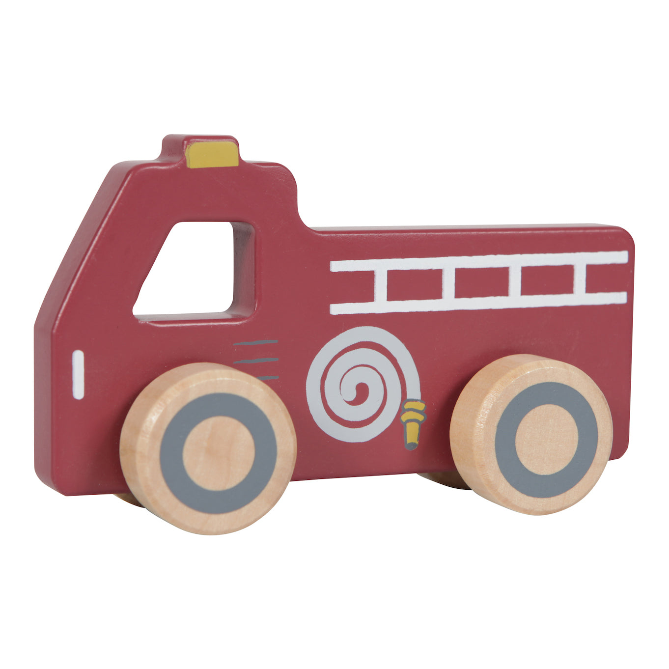 Emergency vehicles 3-piece set, wood