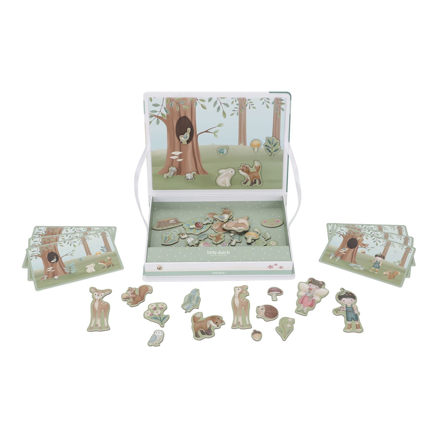 Magnetic Puzzle Forest Friends