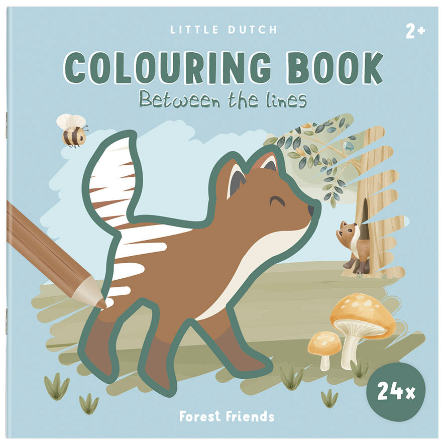 Malbuch Forest Friends – Kreativer Malspaß für Kinder