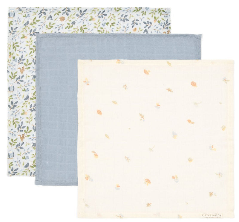 Mouth towel set muslin Forest Friends | Little Dutch