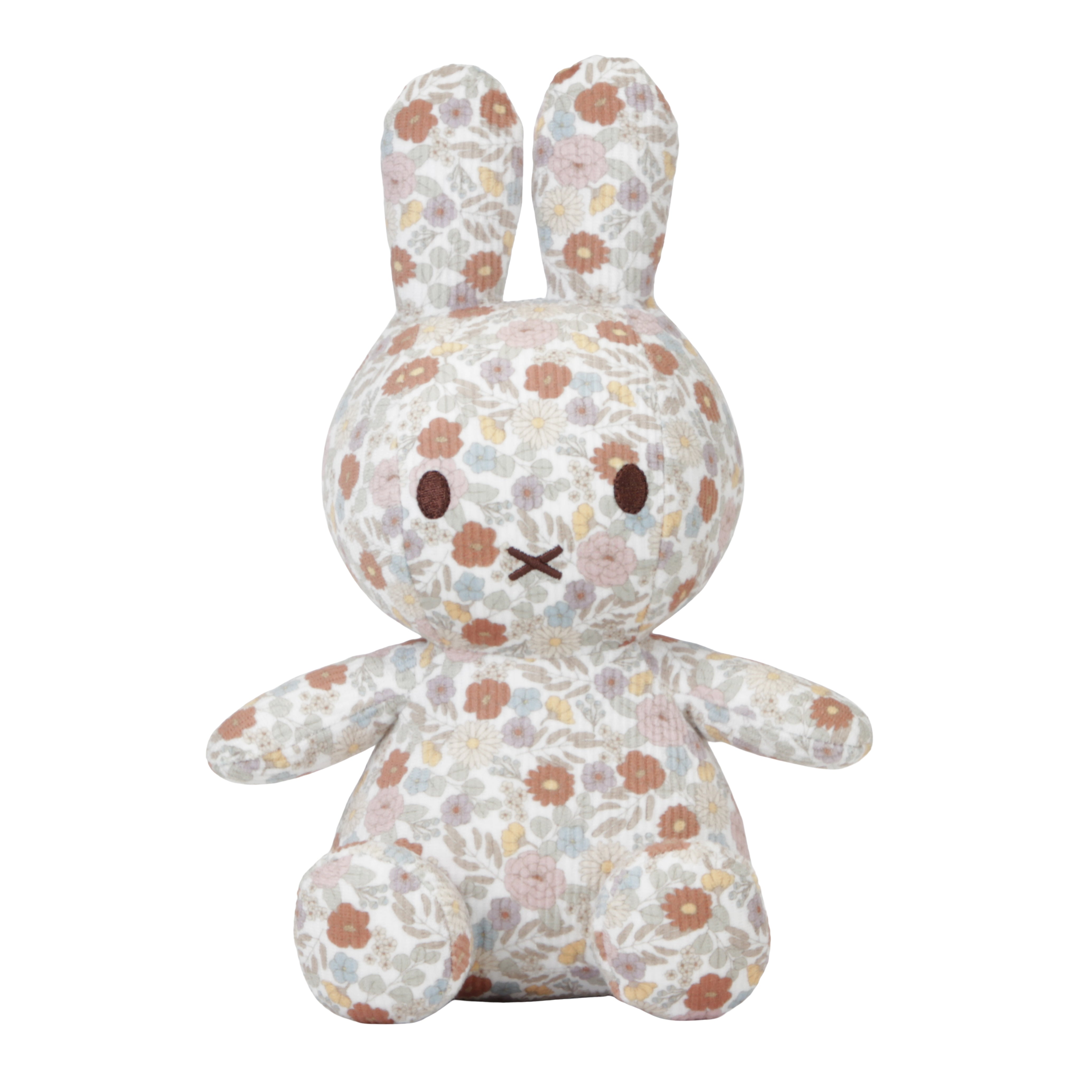 Plush Toy Miffy Rabbit Little Flowers 25 cm - Gift for Birth