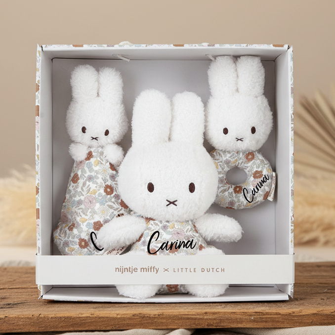 Exklusiv Geschenkset Vintage Little Flowers x Miffy