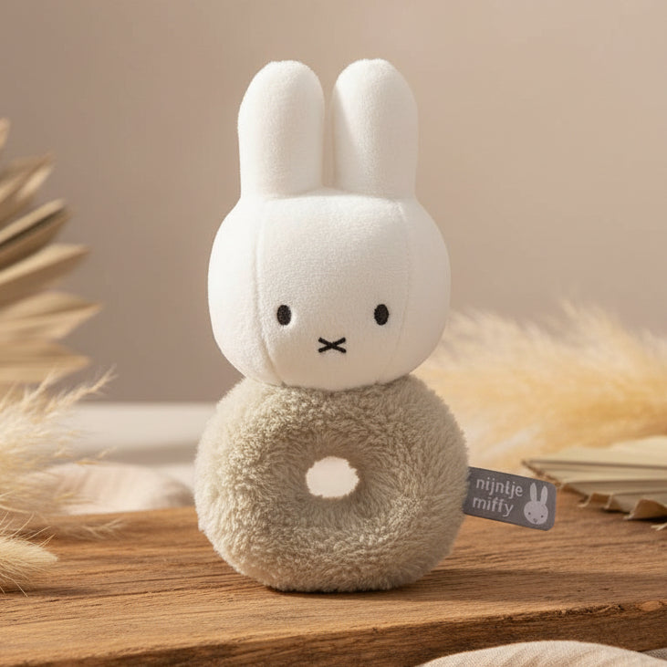 Rassel-Greifling Hase Fluffy Grün | Miffy