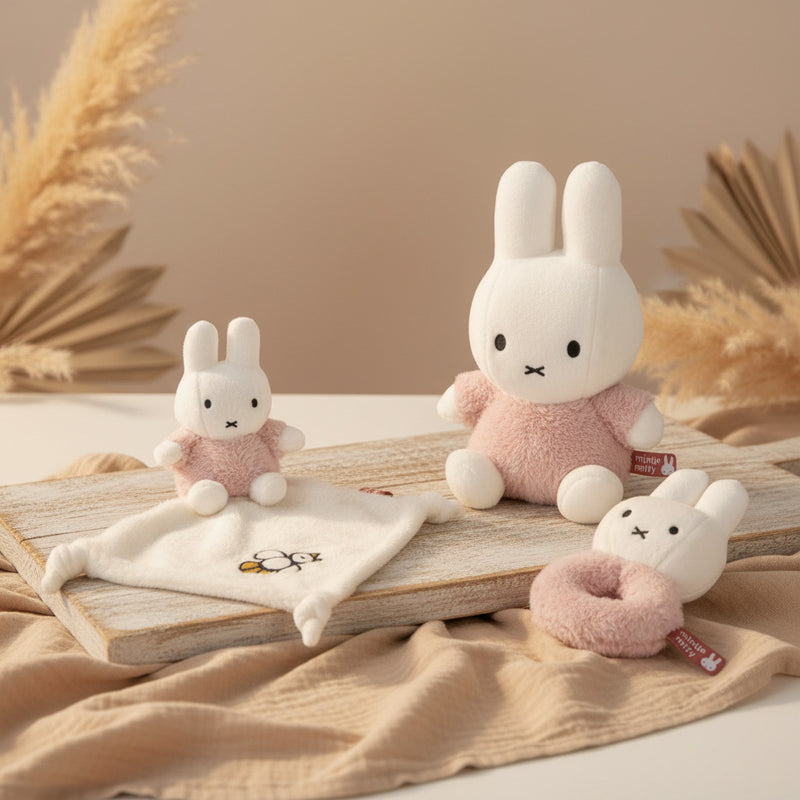 Exclusive Gift Set - Miffy Fluffy, Pink | Miffy x Tiamo