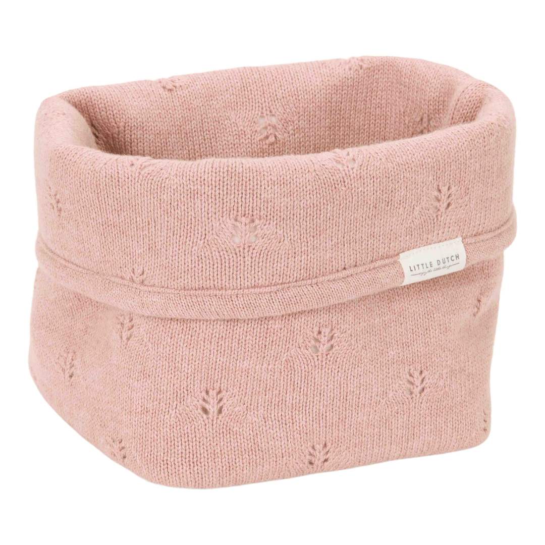 Small embroidered nursing basket - Pure Blossom | Little Dutch