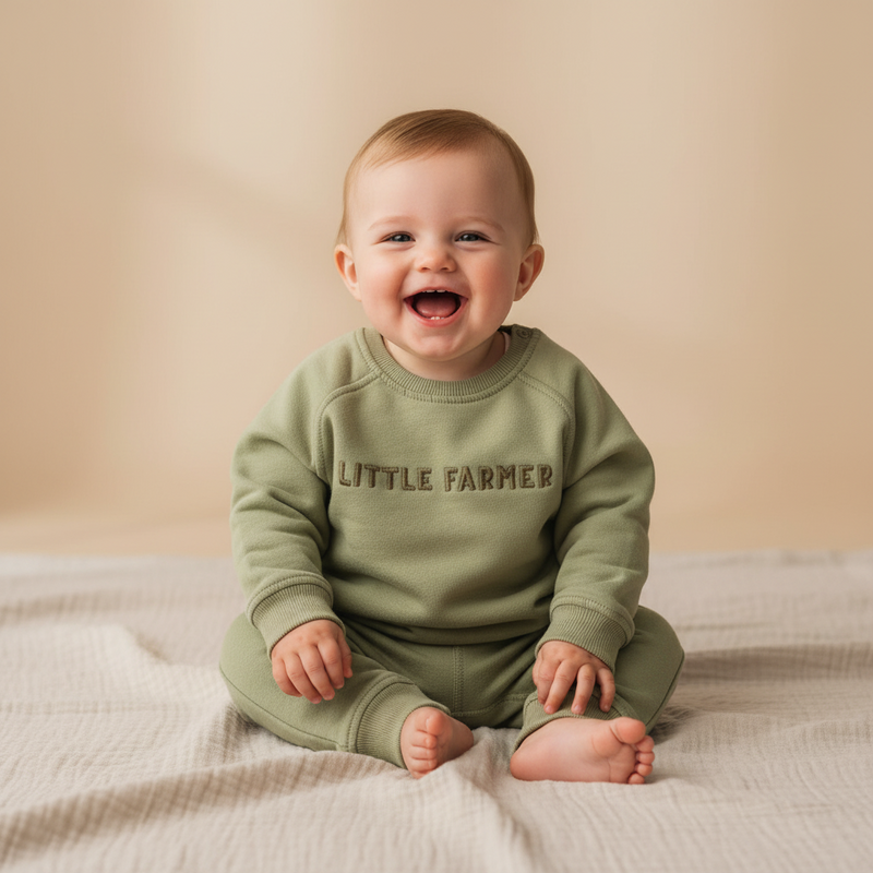 Pullover Grün für Babys und Kinder