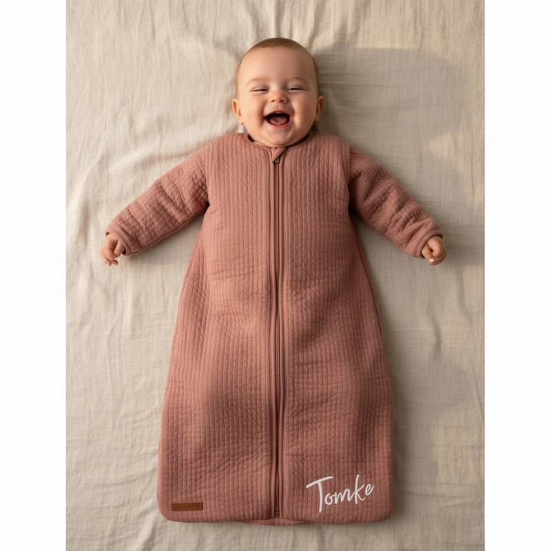 Winter Schlafsack 90 cm Pure Pink Blush für Babys