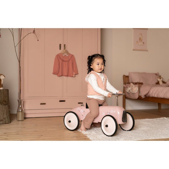 Retro Rutschauto Pink | B-Ware ein 2.Leben