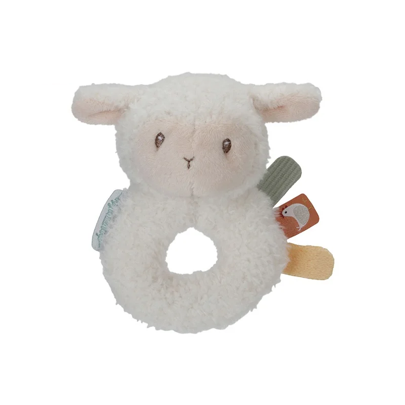 Rassel-Greifling Schaf Little Farm | Babyspielzeug by Schmatzepuffer
