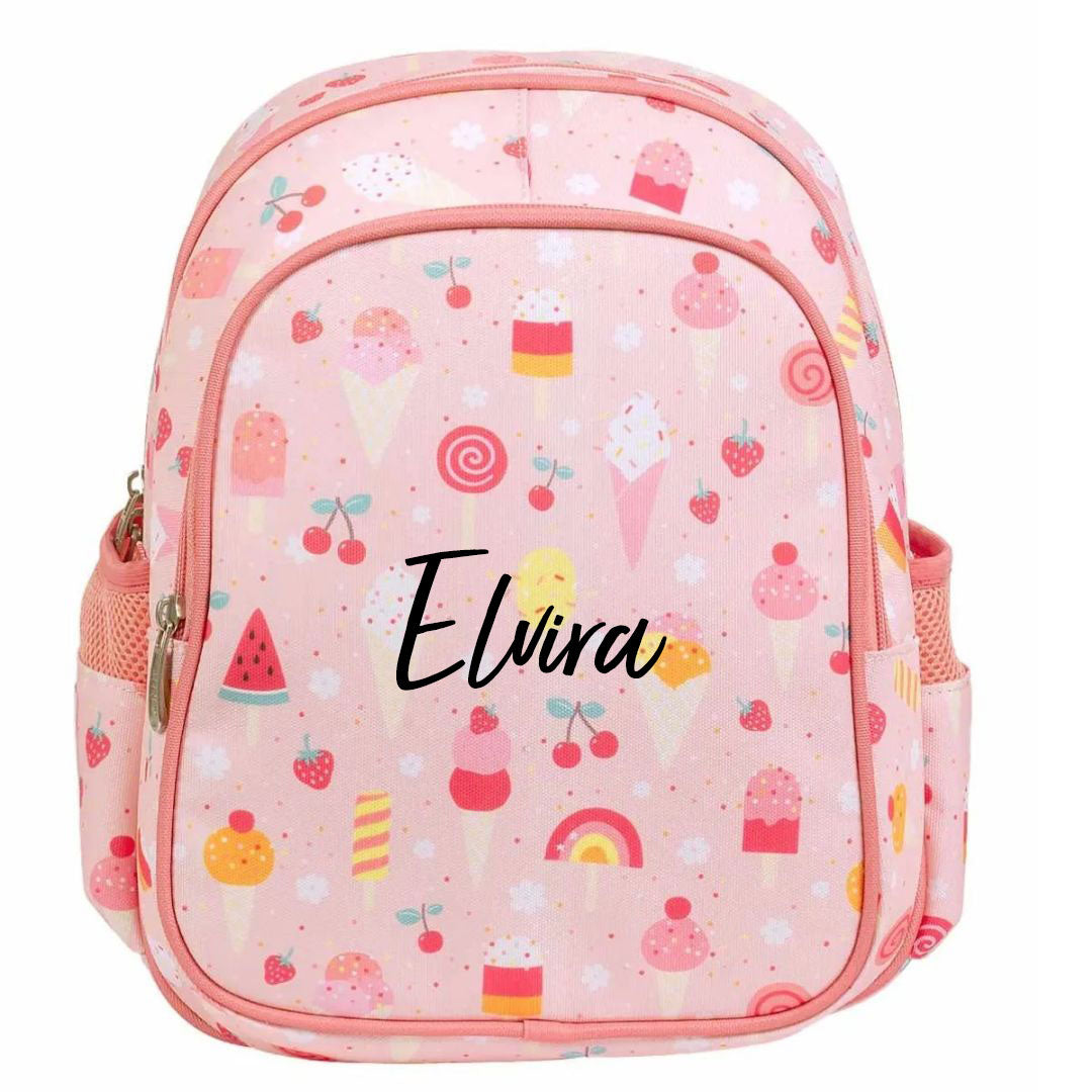 Rucksack mit Isolierfach Eiscreme | a little lovely company
