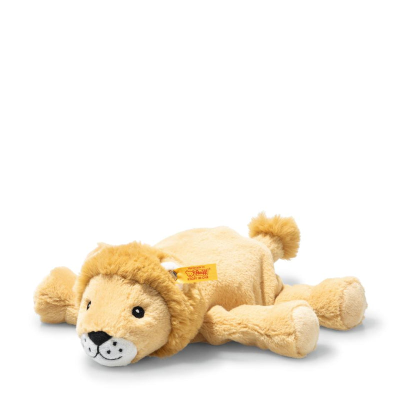 Peluche lion Floppy Liam, blond doré, couché | Steiff