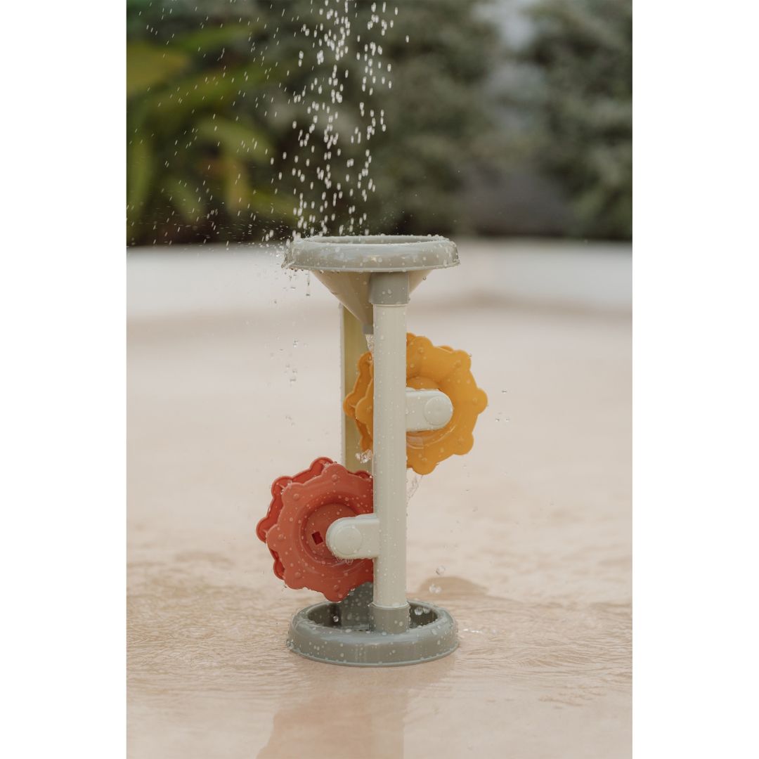 Sand- & Wassermühle Ocean Dreams Grün – Spielzeug für Strand und Garten