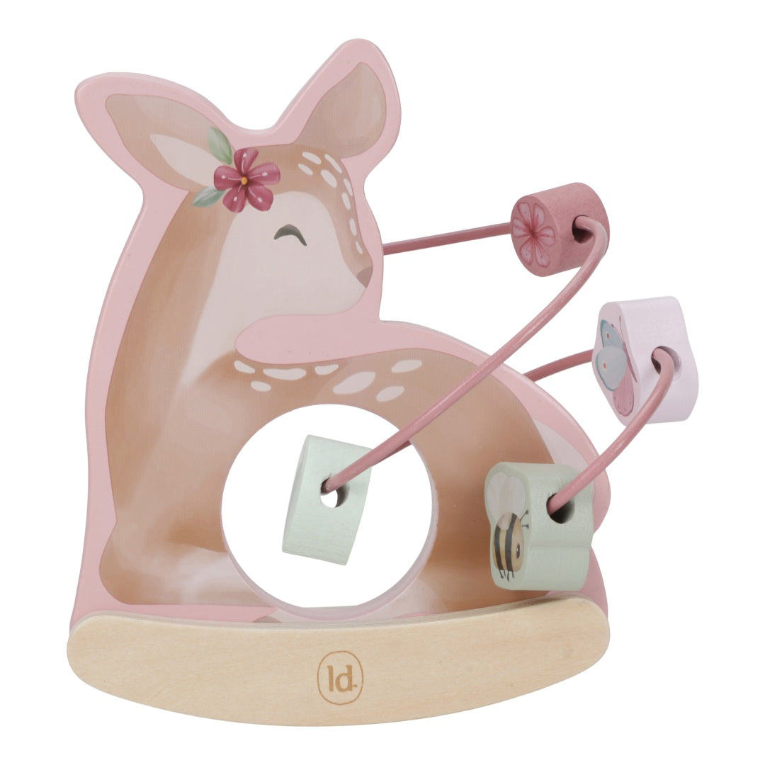 Motorikschleife Reh – Fairy Garden | schönes Geschenk zur Geburt