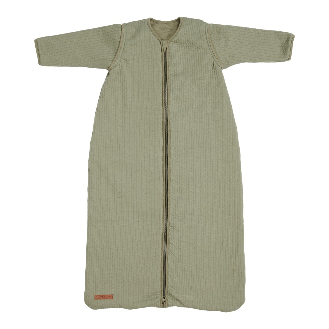 Winter sleeping bag 110 cm - Pure Olive | Little Dutch customizable