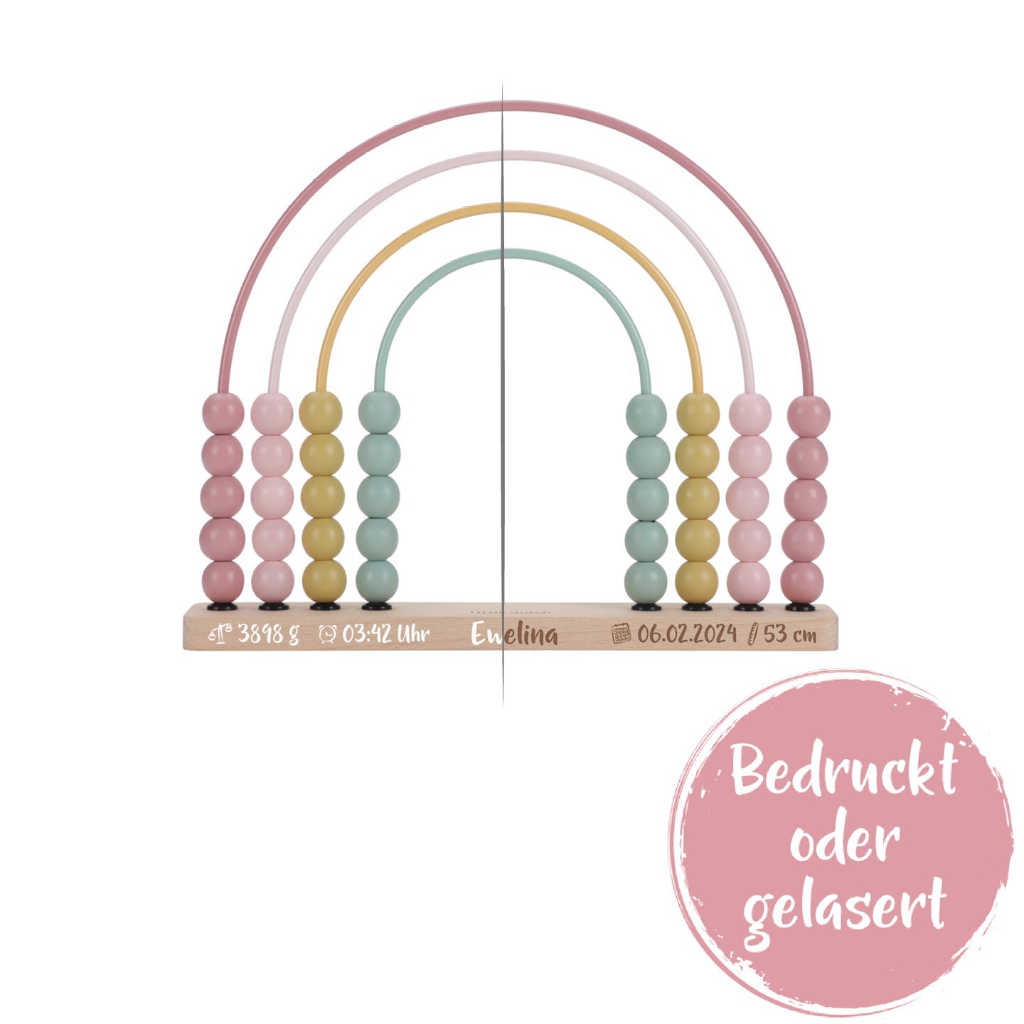 Rainbow Abacus Fairy Garden