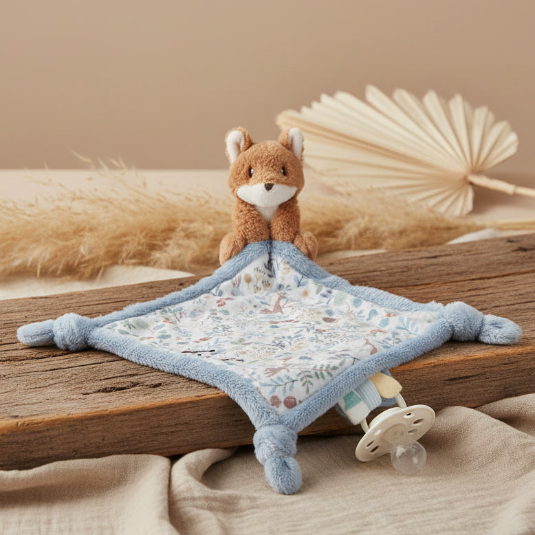 Doudou plat renard Forest Friends