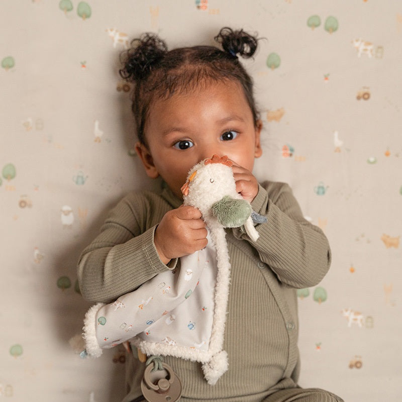 Chicken comfort blanket Little Farm