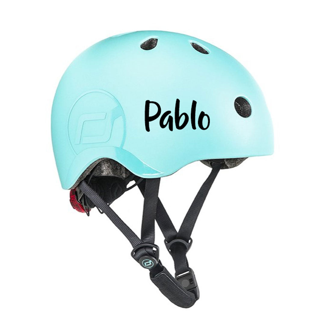 Bicycle helmet size SM, Blueberry | Scoot & Ride