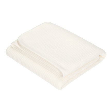Summer blanket for children's bed Pure Soft White | Little Dutch