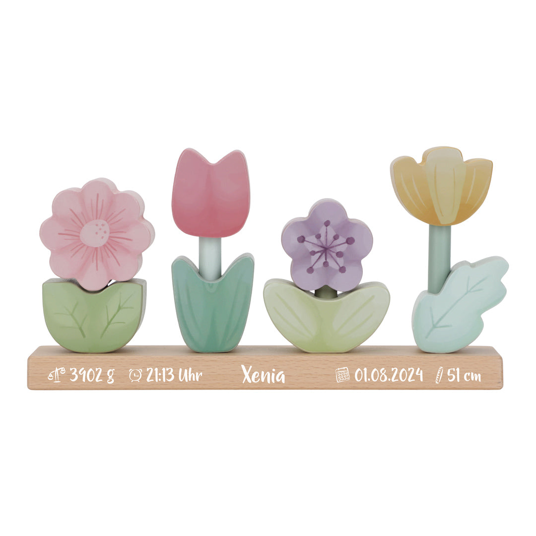 Stapel-Blumen Fairy Garden "Zur Geburt"
