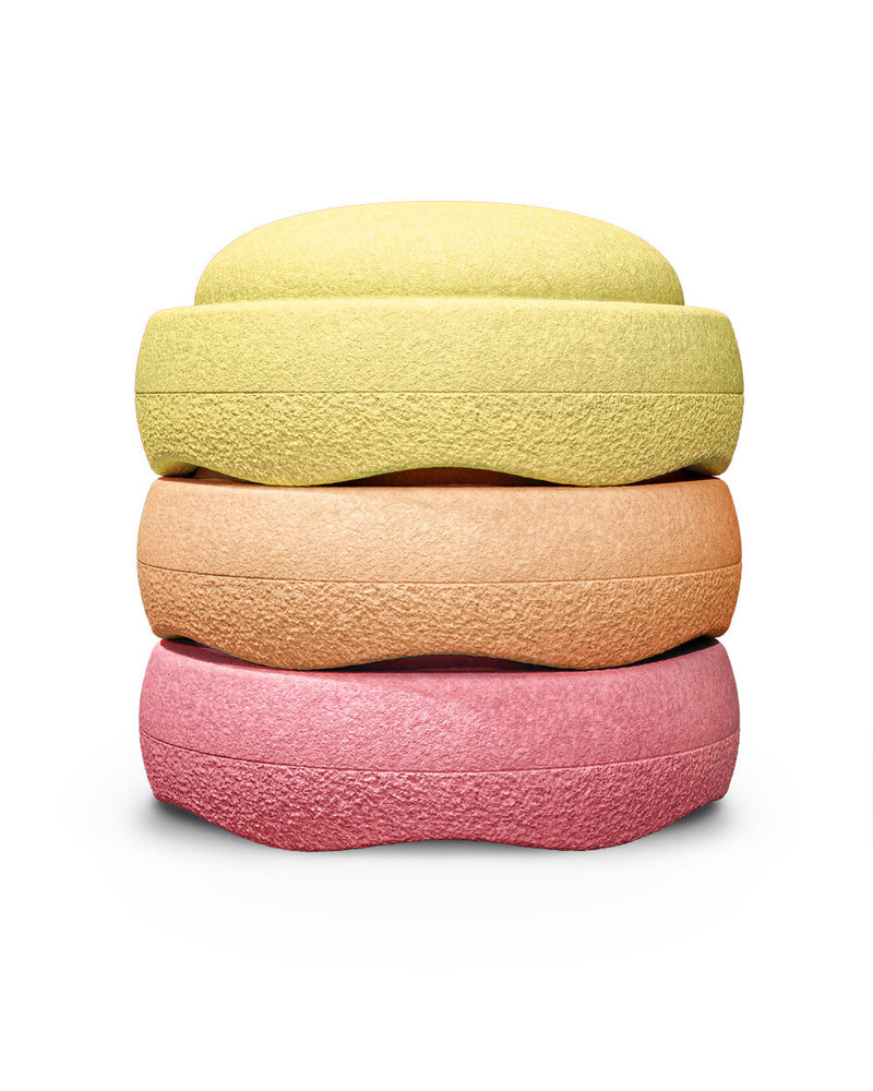 Stapelstein Original 3er-Set warm pastel | Stapelstein