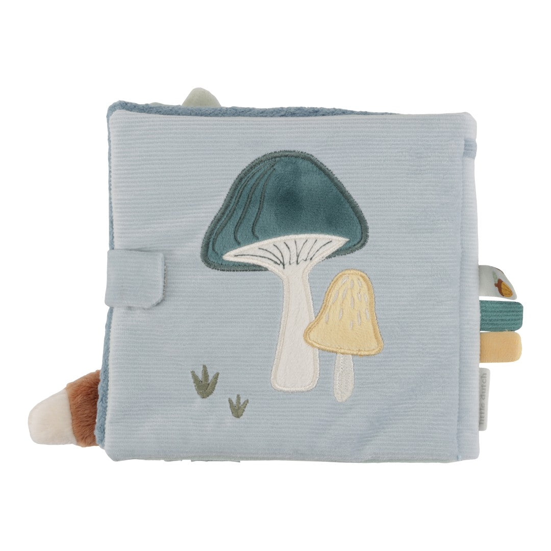 Fabric book with activities Forest Friends