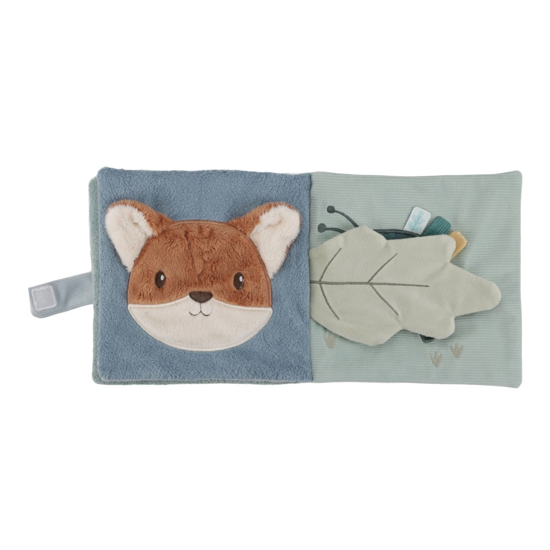 Fabric book with activities Forest Friends