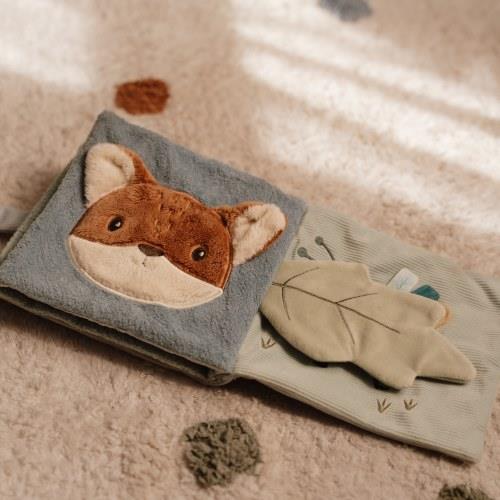 Fabric book with activities Forest Friends