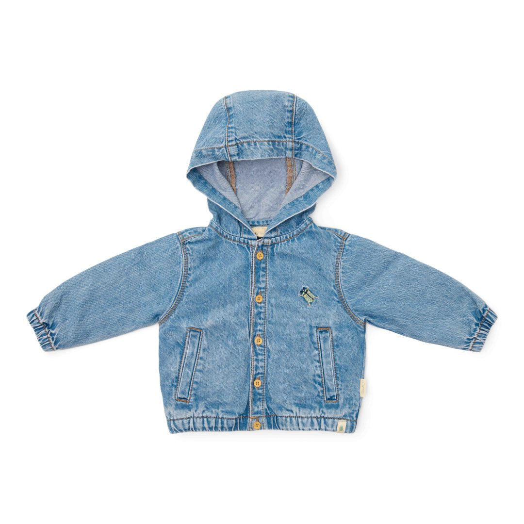 Denimjacke mit Kapuze – Kinderjacke für Alltag & Freizeit
