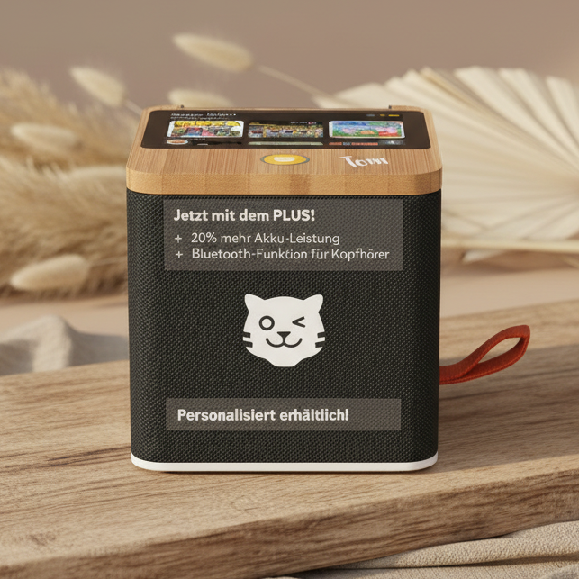 Tigerbox Touch Plus noir Bluetooth | par Schmatzepuffer® « personnalisable »