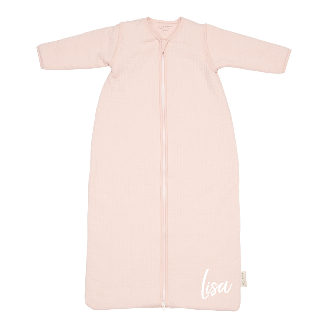 Winter sleeping bag 90 cm Pure Soft Pink | Little Dutch customizable